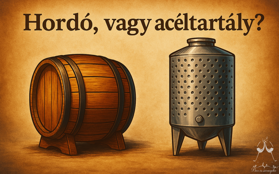 Hordó, vagy acéltartály?