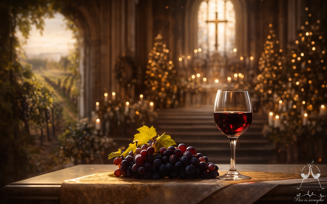 BOR ÉS VALLÁS – a szőlőtőkéktől az oltárig 🍷A bor szakrális útja, ami Karácsonykor is megszentelődik