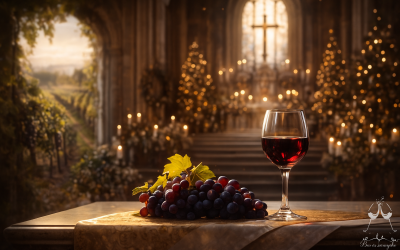 BOR ÉS VALLÁS – a szőlőtőkéktől az oltárig 🍷A bor szakrális útja, ami Karácsonykor is megszentelődik